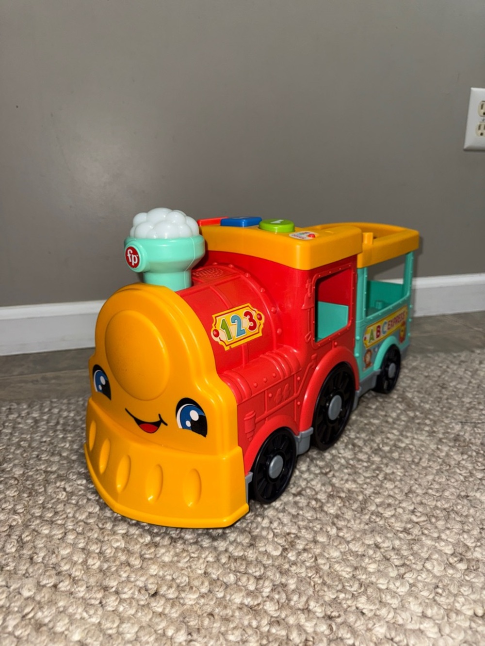 Fisher price little people animal abc zoo train